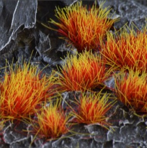 Gamer's Grass: Special tufts - Alien Fire Tuft Wild (6 mm)
