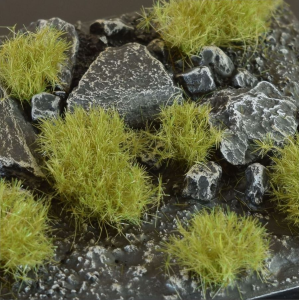 Gamer's Grass: Grass tufts - Dense Green Wild (6 mm)