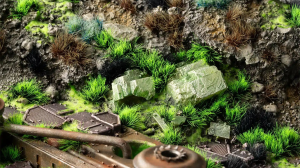 Gamer's Grass: Grass tufts - Alien Toxic Wild (6 mm)