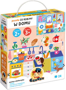 CzuCzu: Puzzle - Co robimy w domu 2+