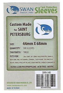 Koszulki na karty Swan Panasia 44x68 mm thick (grube) 100 sztuk