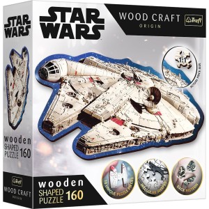 Wooden puzzle 160 - Star Wars: Millennium Falcon