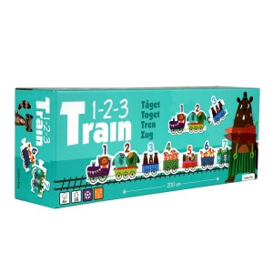 Puzzle 20 1-2-3 Train - Nauka Liczenia