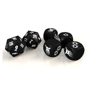 Achtung! Cthulhu: Dice Set - Black Sun