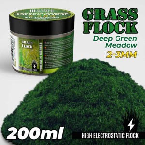 Green Stuff World: Posypka z trawki statycznej 2-3mm - Deep Green Meadow - 200 ml
