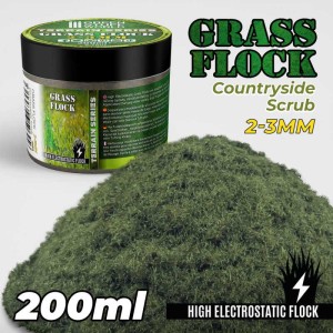 Green Stuff World: Posypka z trawki statycznej 2-3mm - Countryside Scrub - 200 ml