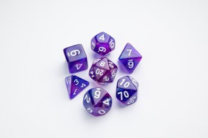 Komplet kości Gamegenic: Galaxy Series - Nebula