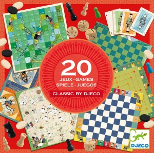 Zestaw 20 gier Djeco Classic Box
