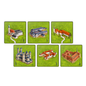 Carcassonne: Niemieckie Klasztory / Die Klöster in Deutschland (trzecia edycja)