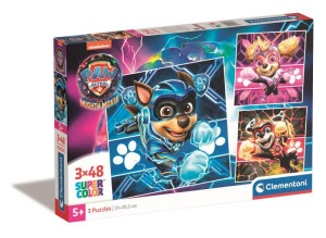 Puzzle 3x48 Supercolor: Psi Patrol