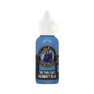 Two Thin Coats: Gigawatt Blue