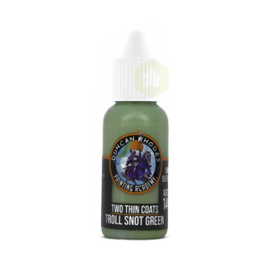 Two Thin Coats: Troll Snot Green