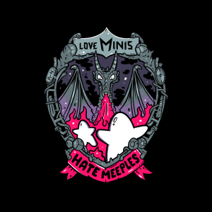 T-shirt: Love Minis - XL