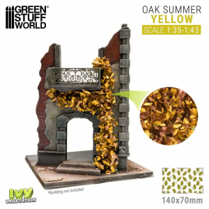 Green Stuff World: Ivy foliage - yellow oak - large