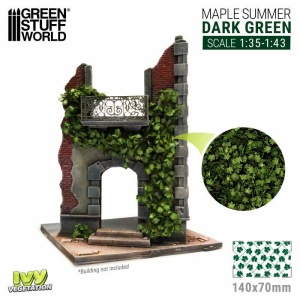 Green Stuff World: Ivy foliage - dark green maple - large