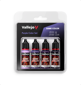 Vallejo: Game Color Purple Color Set