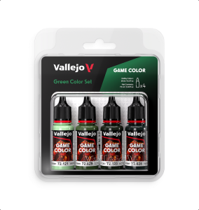 Vallejo: Game Color Green Color Set