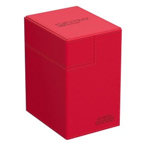 Pudełko na karty Ultimate Guard Flip`n`Tray 133+ XenoSkin Red