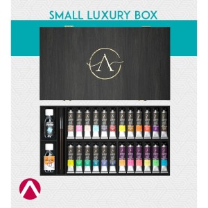 Scalecolor Artist: Small Luxury Wooden Box 