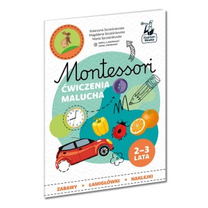 Kapitan Nauka: Montessori - Ćwiczenia malucha (2–3 lat)