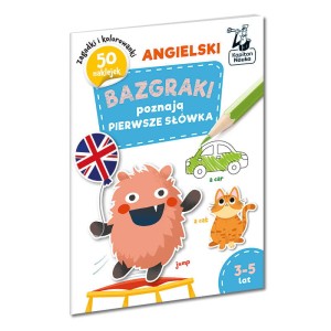 Kapitan Nauka: Bazgraki poznają angielski - Pierwsze słówka (3–5 lat)