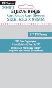 Koszulki na karty Sleeve Kings CCG 63,5x88 mm 110 sztuk