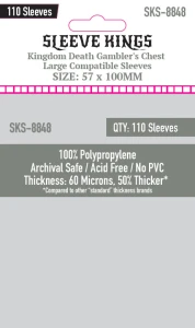 Koszulki na karty Sleeve Kings 57x100 mm 110 sztuk