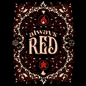 T-shirt: Always Red - damski S