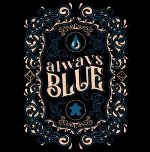 T-shirt: Always Blue - damski M