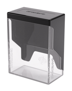 Pudełko na karty Gamegenic: Bastion 50+ - Black/Clear