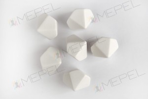 Kości Chessex - czysta kostka k10 White