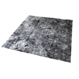 Dry-erase mat: 50x50cm square grid - dungeon