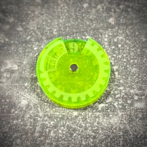 Licznik / dial do gier 0-9 - fluo zielony