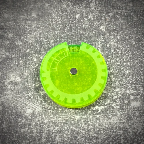 Licznik; Dial 1-15, kolor Zielony Fluo.webp
