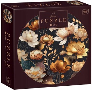 Puzzle 500 Round Flowers 1