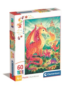 Puzzle 60 Supercolor A Dragon Family