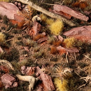 Gamer's Grass Burned Tufts Wild (2mm)