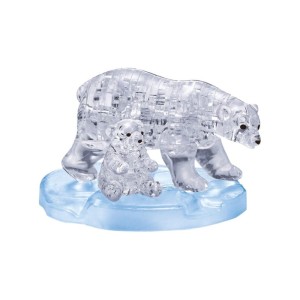 3D Crystal Puzzle 40: Polar Bears