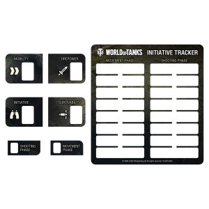 World of Tanks: Gra Figurkowa - Stat Tokens