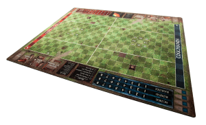 Mata gumowa jednostronna: Blood Bowl - Murawa Boiska - 35.5" x 27.5" / 90cm x 70cm