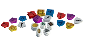 Pest: Wooden Player Markers Set