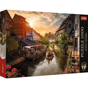 Puzzle 1000 Photo Odyssey: Little Venice in Colmar, France