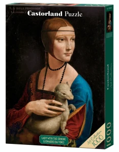 Puzzle 1000 Lady with the Ermine, Leonardo da Vinci