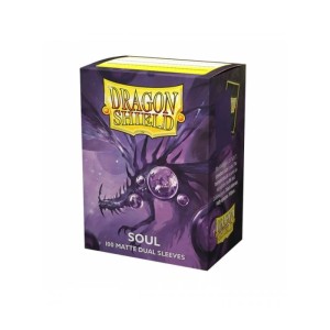 Dragon Shield card sleeves: Matte Dual - Metallic Purple / Soul - 100 pcs