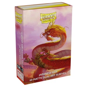 Dragon Shield card sleeves: Japanese Matte - Year of the Dragon 2024 - 60 pcs