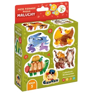CzuCzu: Moje pierwsze puzzle - Maluchy 2+