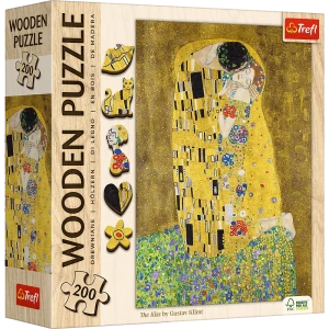 Wooden puzzle 200 - The Kiss - Gustav Klimt