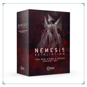 Nemesis: Retaliation New Kings & Queen Variant Set (Kickstarter Edition)