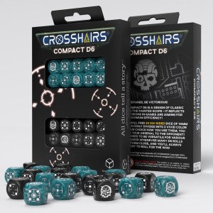 Komplet Crosshairs Compact D6: Stormy&Black