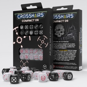 Komplet Crosshairs Compact D6: Black&Pearl
